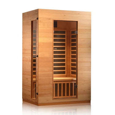 Hongyuan 2 - Person Indoor Infrared Sauna in Hemlock - Melillo EnterprisesAll categories